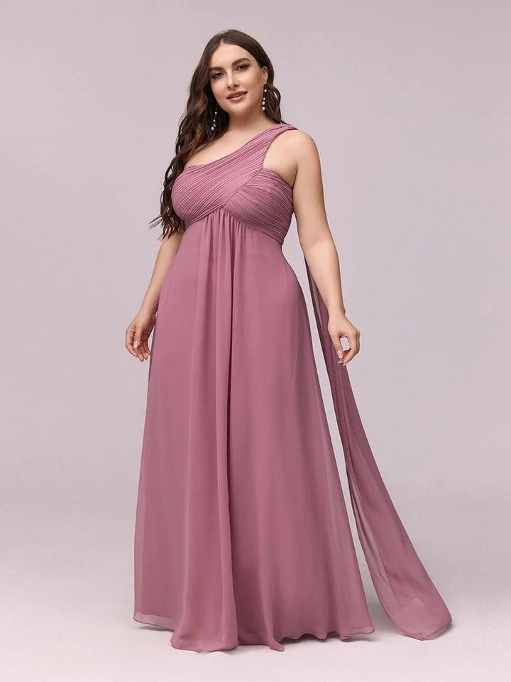 Elegant One Shoulder Cocktail & Party Dress | All For Me Today