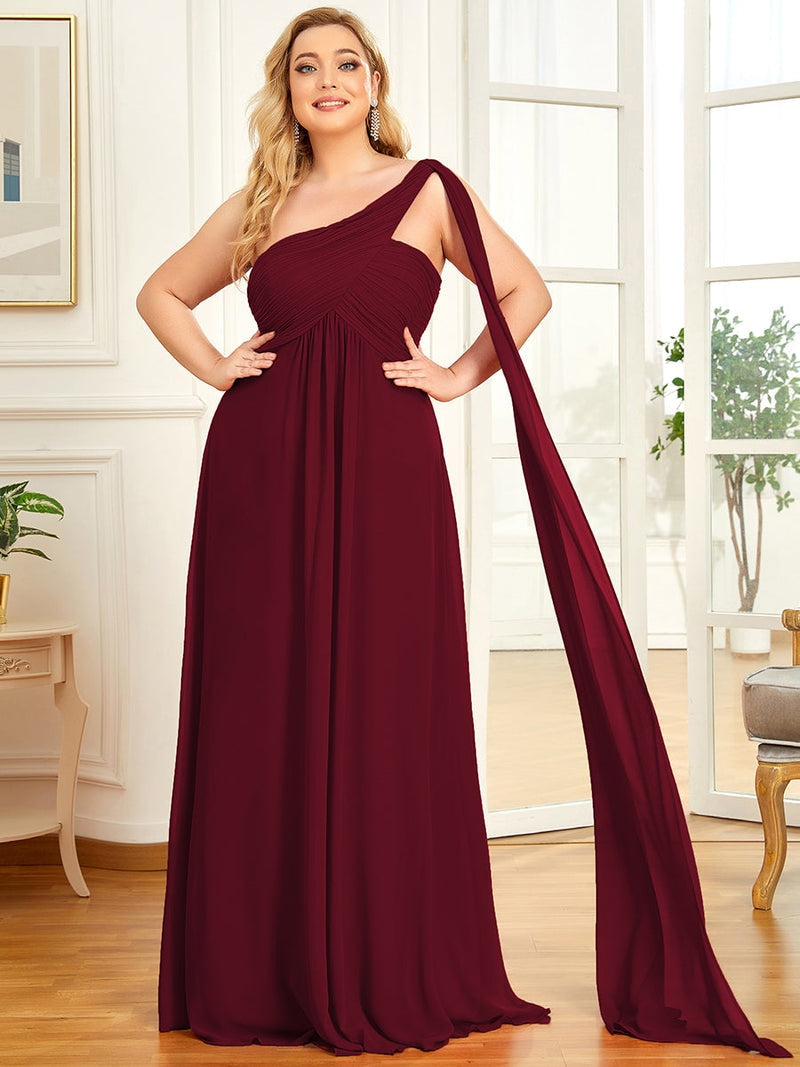 Elegant One Shoulder Cocktail & Party Dress | All For Me Today