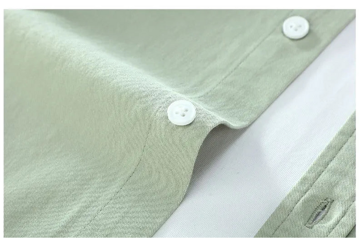 Work Style Pure Cotton Casual Shirt