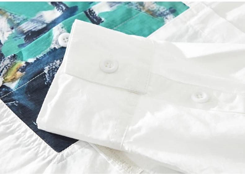 Retro Youth Fashion Cotton Shirt