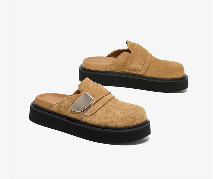 Stylish Platform Slip-On Slippers