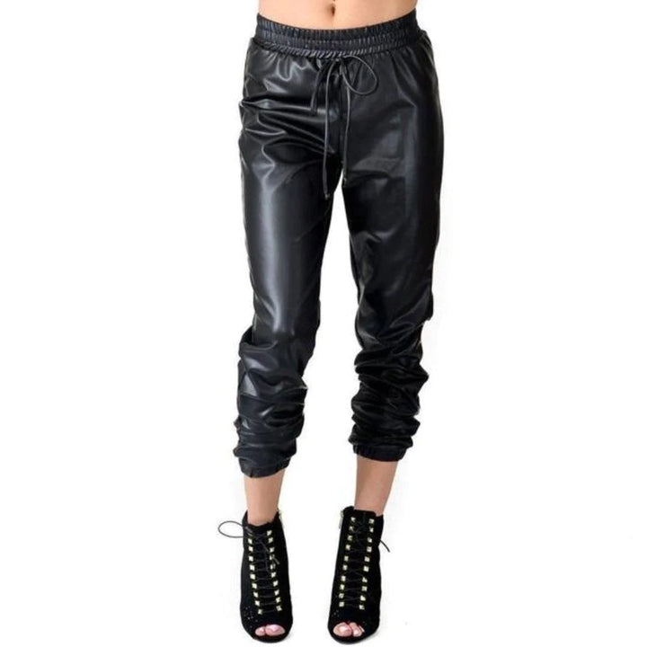 Genuine Sheep Leather Women's Trouser | All For Me Today