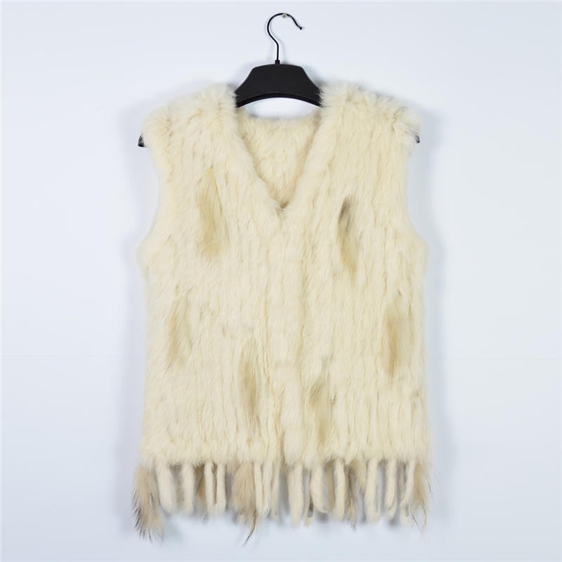 Gilet Women's Handmade Natural Fur Vest | All For Me Today