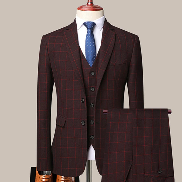 Graceful Men's Business Pro Blazer Suit | All For Me Today