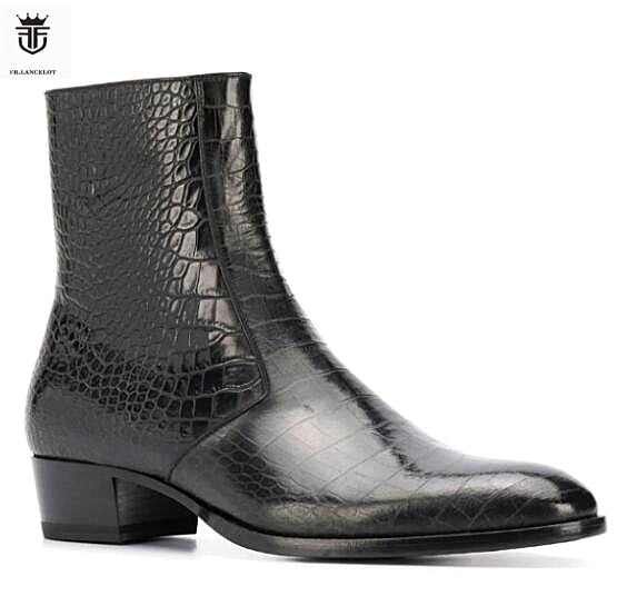 Black High Top Men's Chelsea Boots| All For Me Today