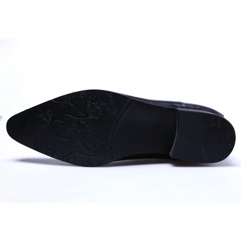 Comfortable Pointed-toe Real Leather Boots