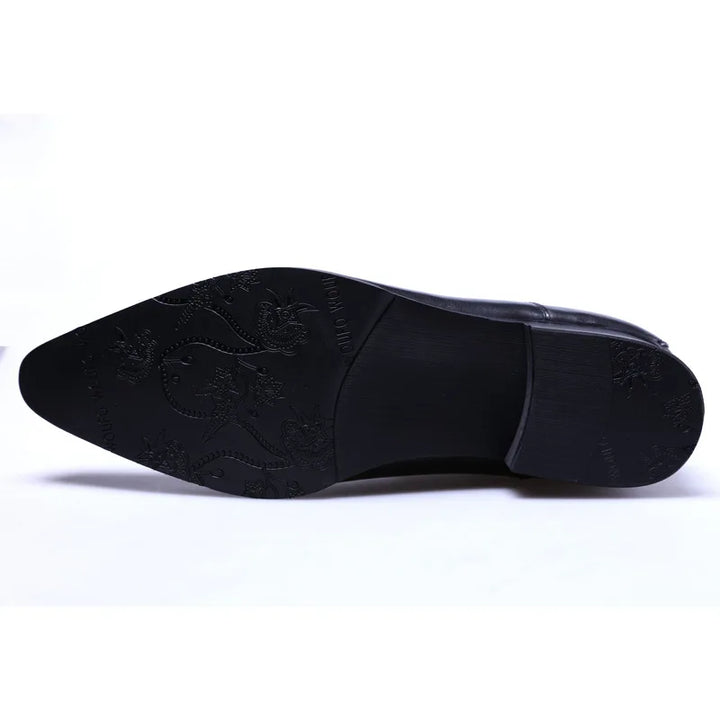 Comfortable Pointed-toe Real Leather Boots