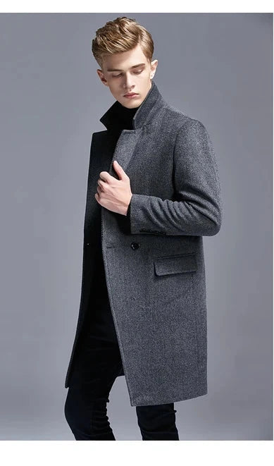 Duffle Wool Trench Coat