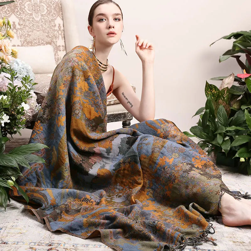 Sweet Double-Sided Warm Wool Cloak