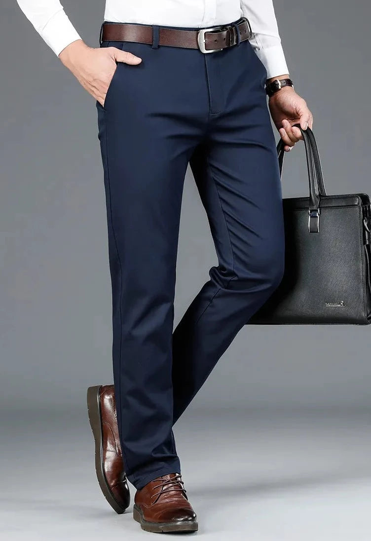 Classic Style Men's Straight Pants
