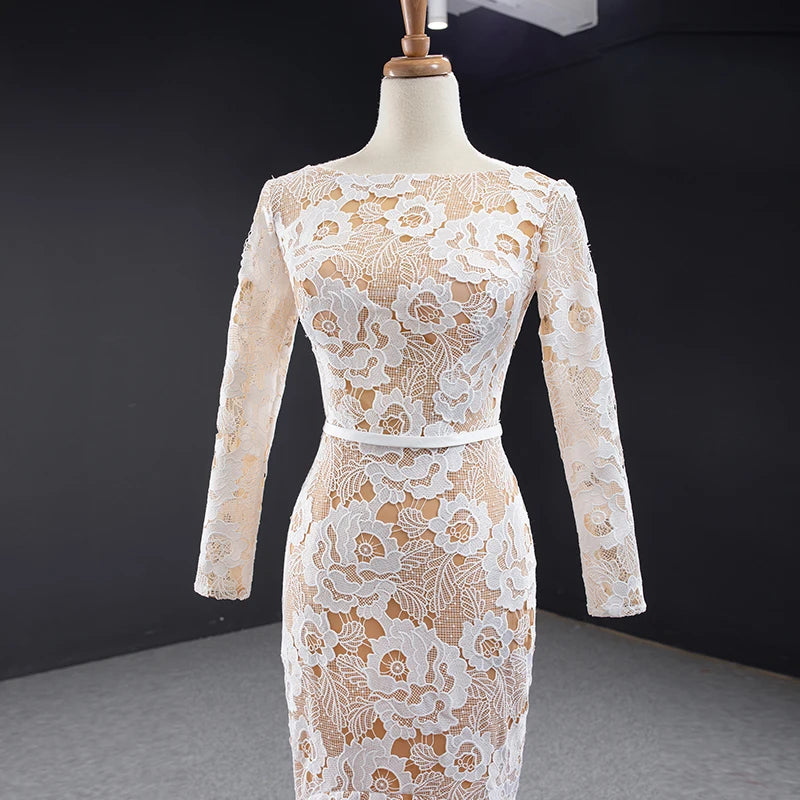 Stunning Hollow-Out Evening Party Dress