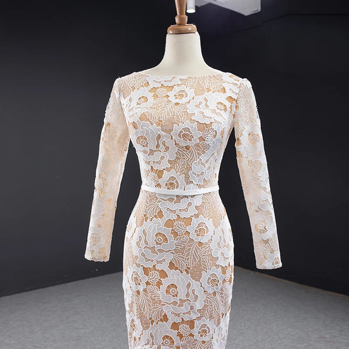 Stunning Hollow-Out Evening Party Dress