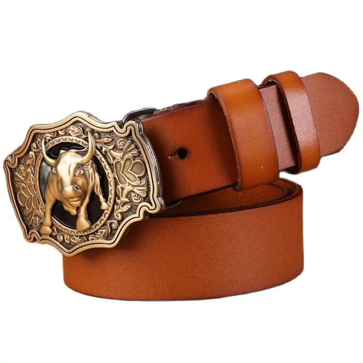 Premium Full Grain Cowhide Leather Belt