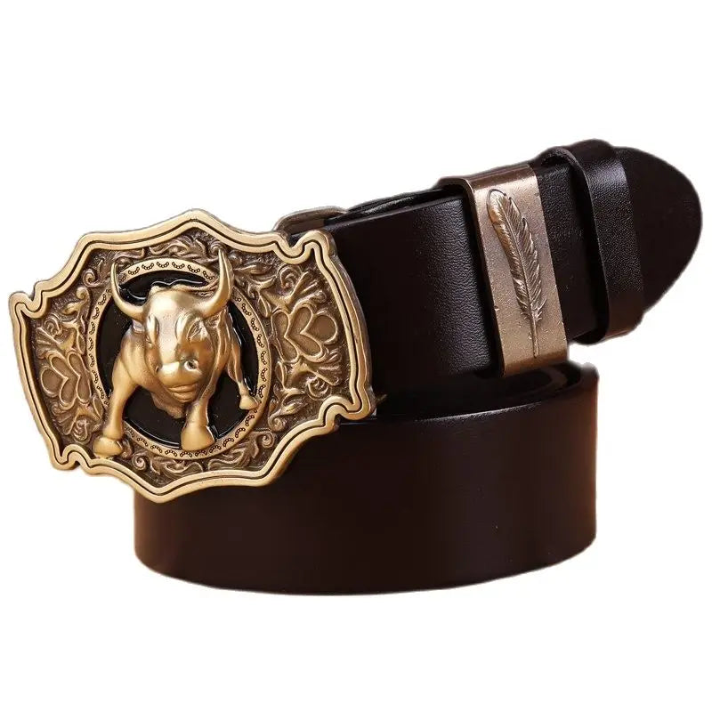 Premium Full Grain Cowhide Leather Belt