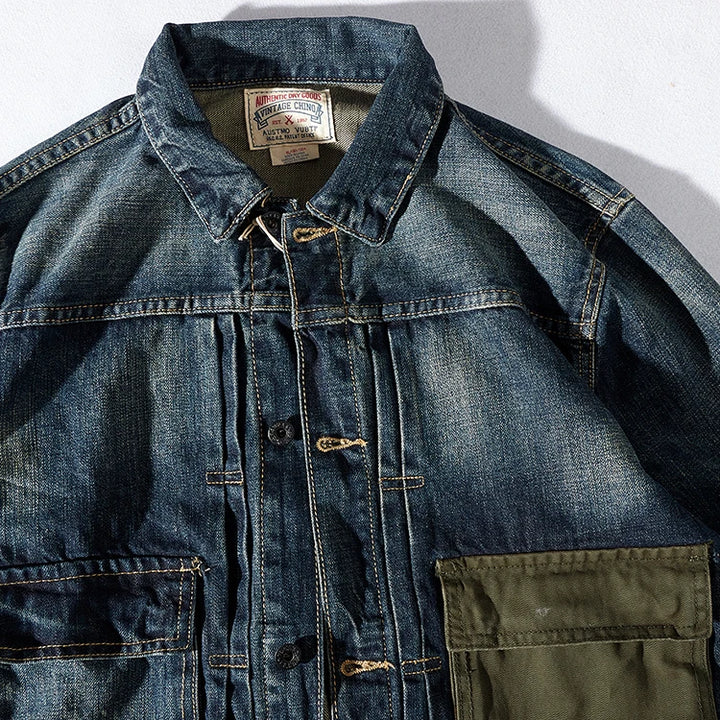 American Style Denim Tooling Jacket