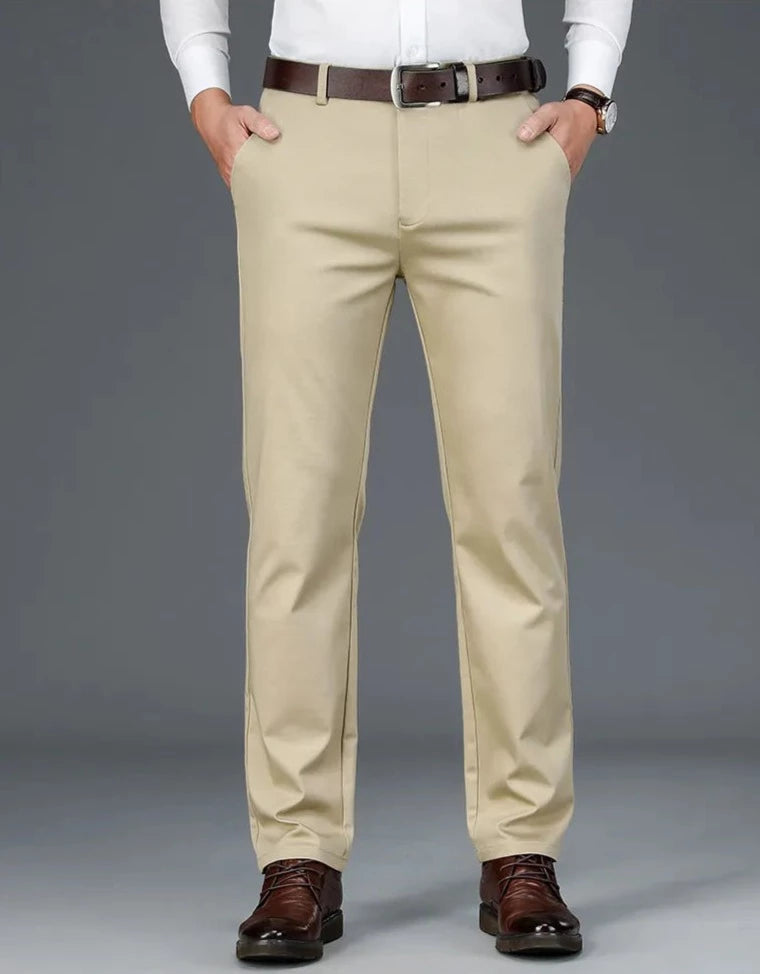 Classic Style Men's Straight Pants