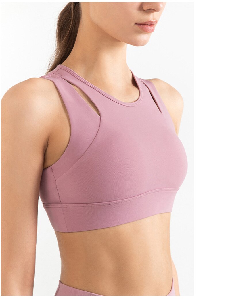 Crop Top Women's Shockproof Sports Bra| All For Me Today