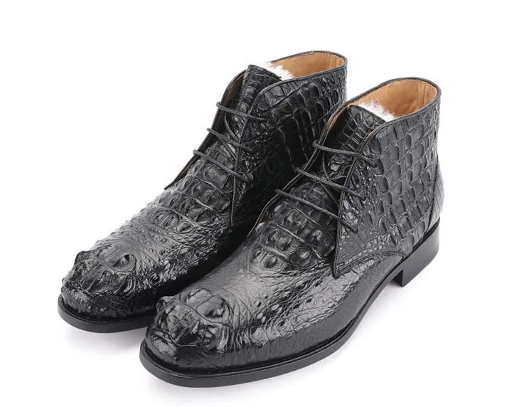 Handmade Men's Top Ankle Boots