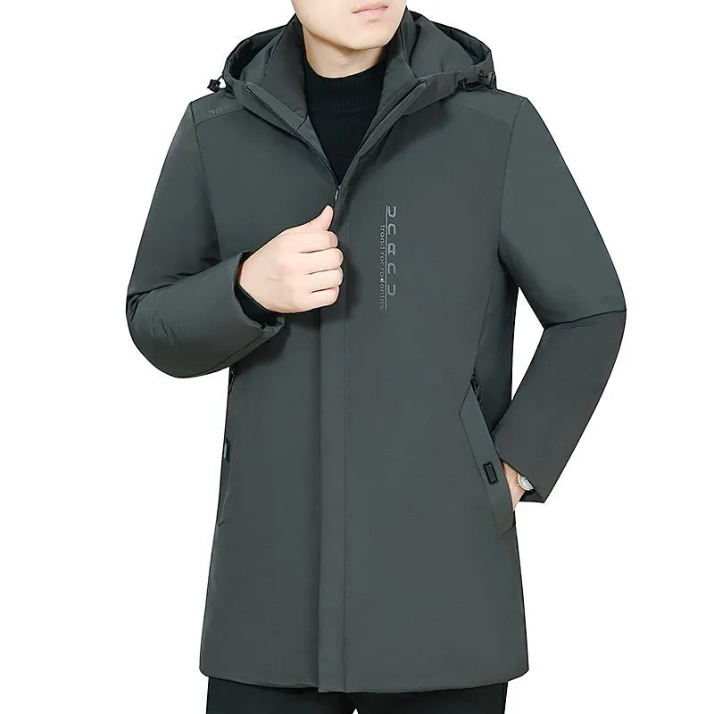 Warm Thicken Cotton Hooded Parka