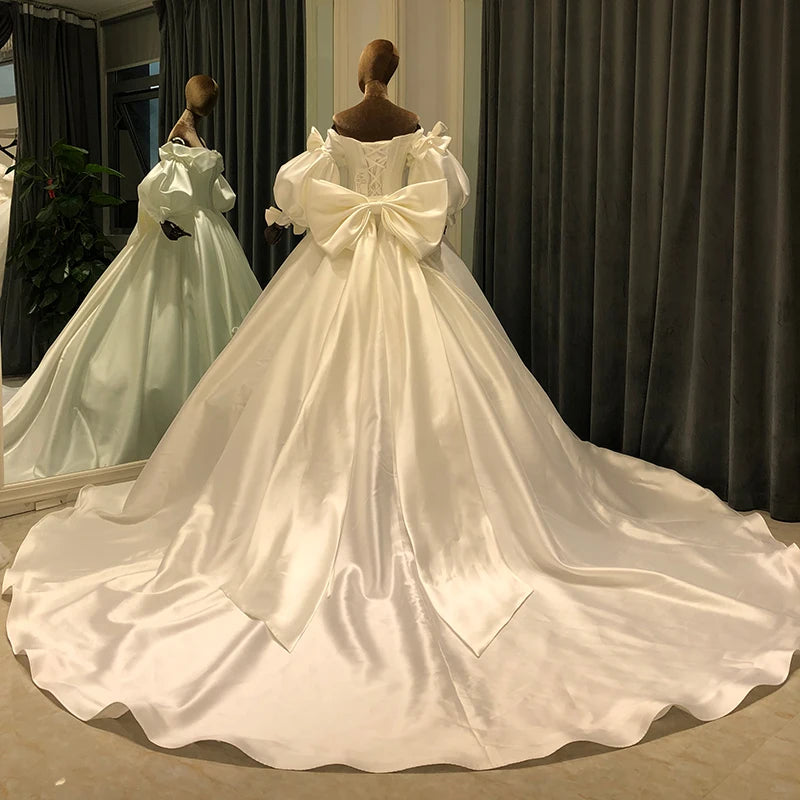 Big Bows Wedding Dress