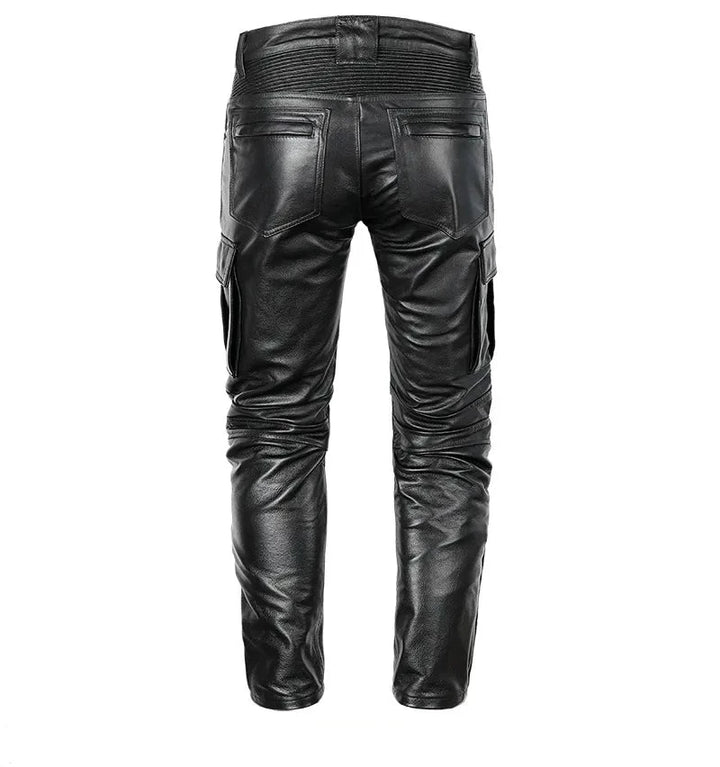 Vintage Vibes Men's Leather Pants