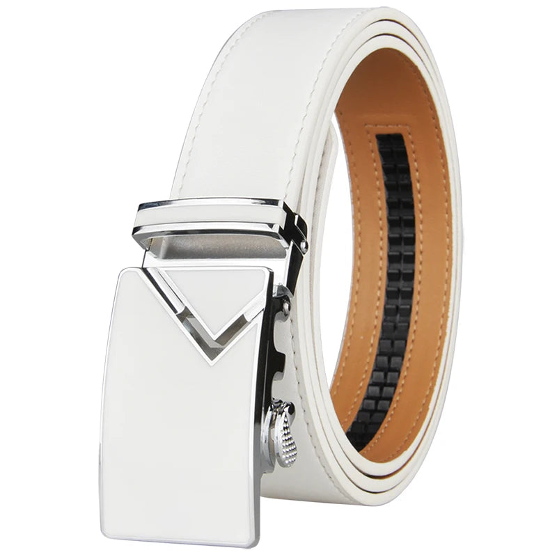 Quality Automatic Buckle Leather Strap Belt