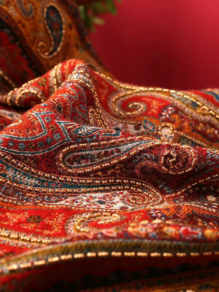 Stunning Merino Boiled Warm Wool Scarf