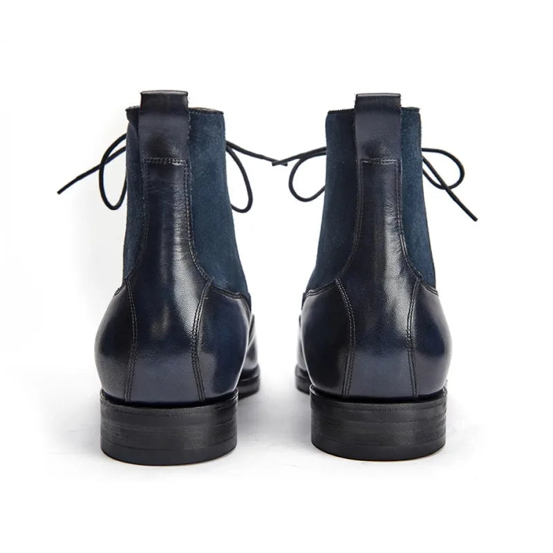 Resplendent Real Leather Brogue Boots