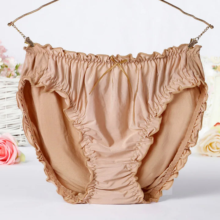 Comfortable Mid-Waist Fiber Briefs