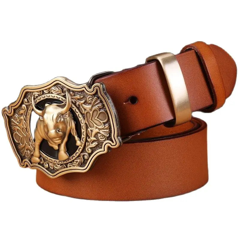 Premium Full Grain Cowhide Leather Belt