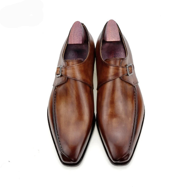 Elegant Monk Straps Dress Shoes