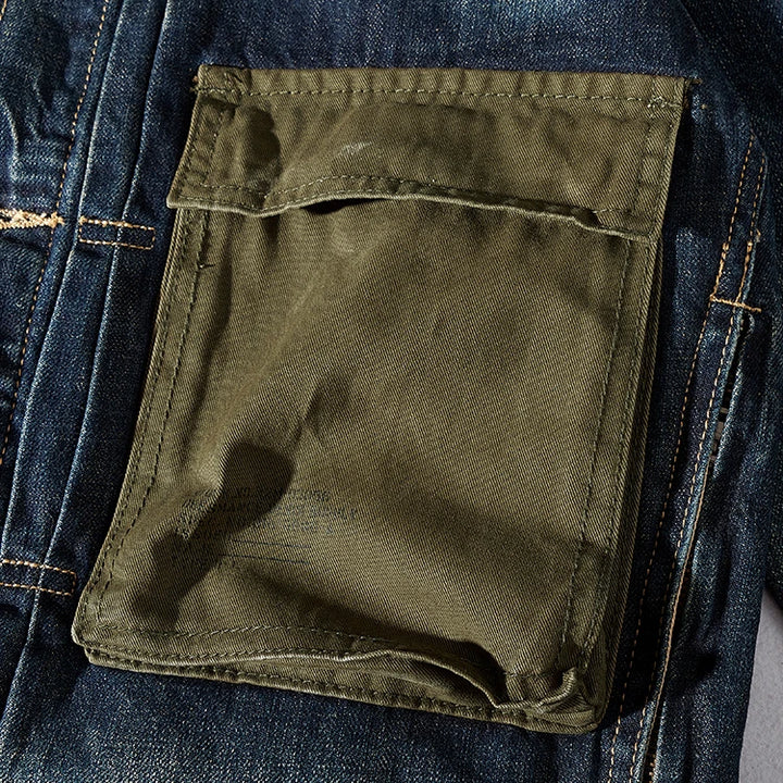 American Style Denim Tooling Jacket