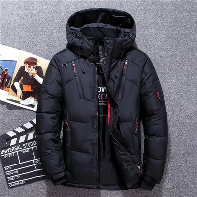 Thick Warm Feather Puffy Jacket