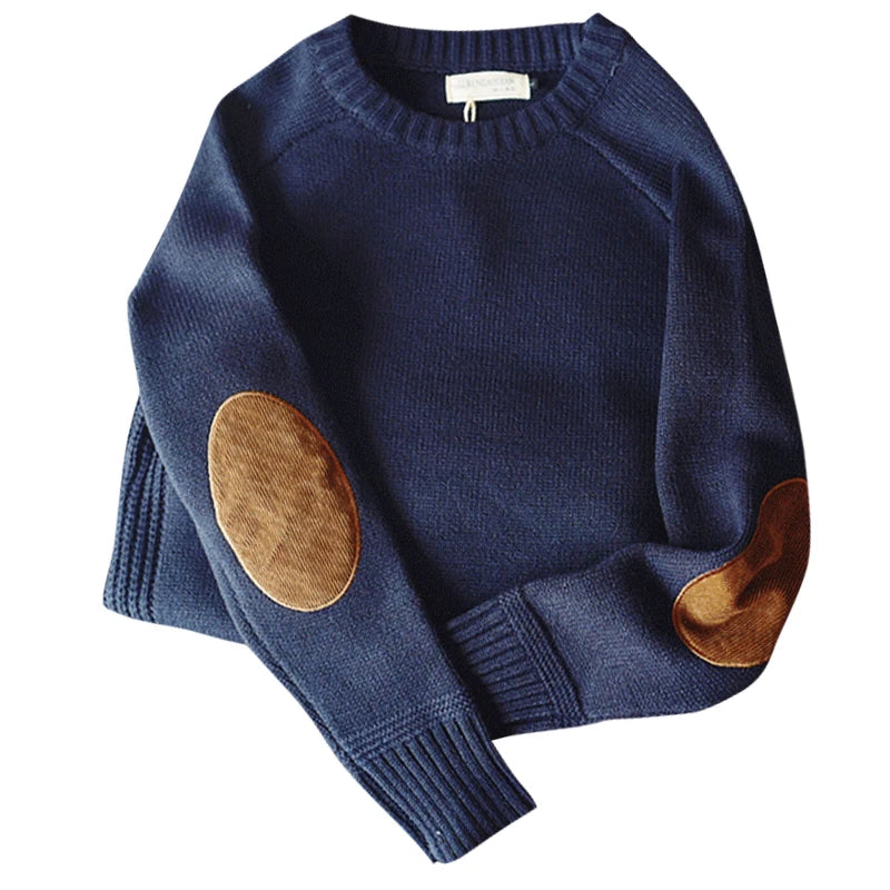 Thick Wool Knitted Pullover Sweater