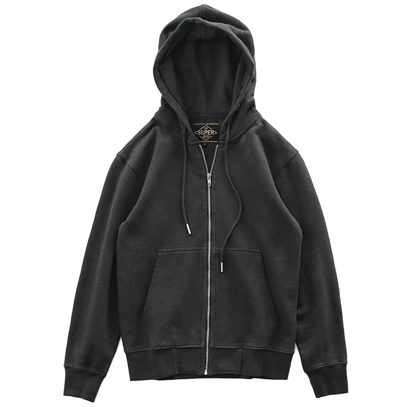 Warm Plush Cotton Knitted Hoodie