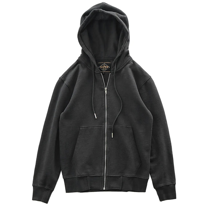 Warm Plush Cotton Knitted Hoodie