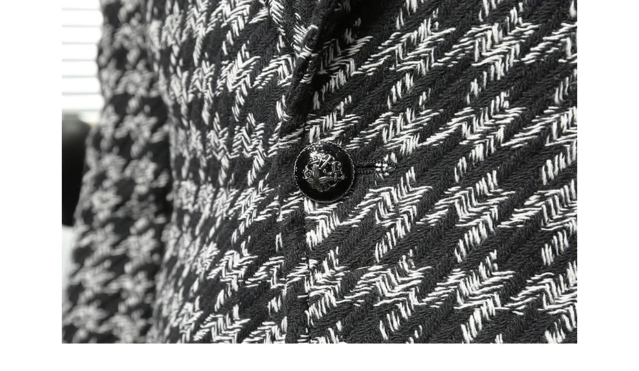 Stylish Swallow Gird Business Blazer