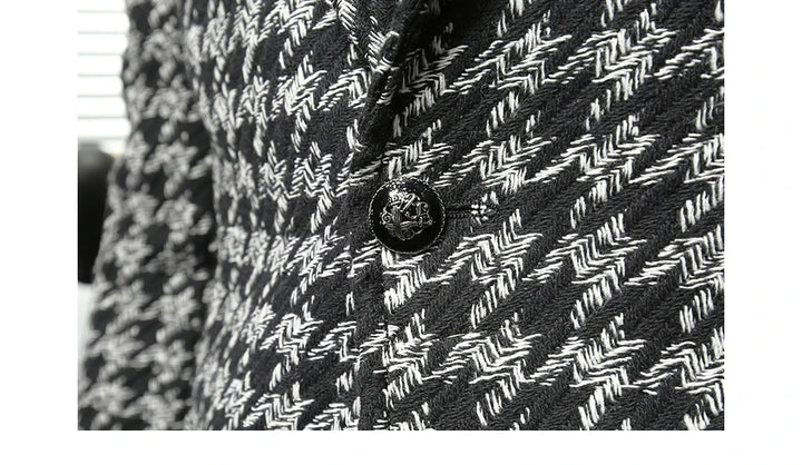 Stylish Swallow Gird Business Blazer