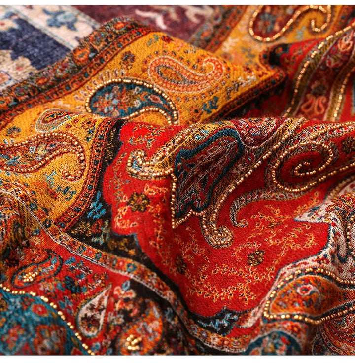 Stunning Merino Boiled Warm Wool Scarf