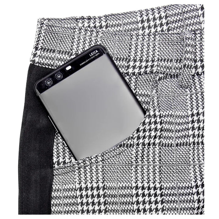 Trendy Plaid Stripe Jogger Pants