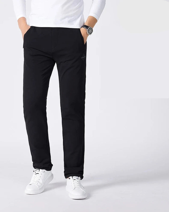 Light Elastic Mid Straight Pants