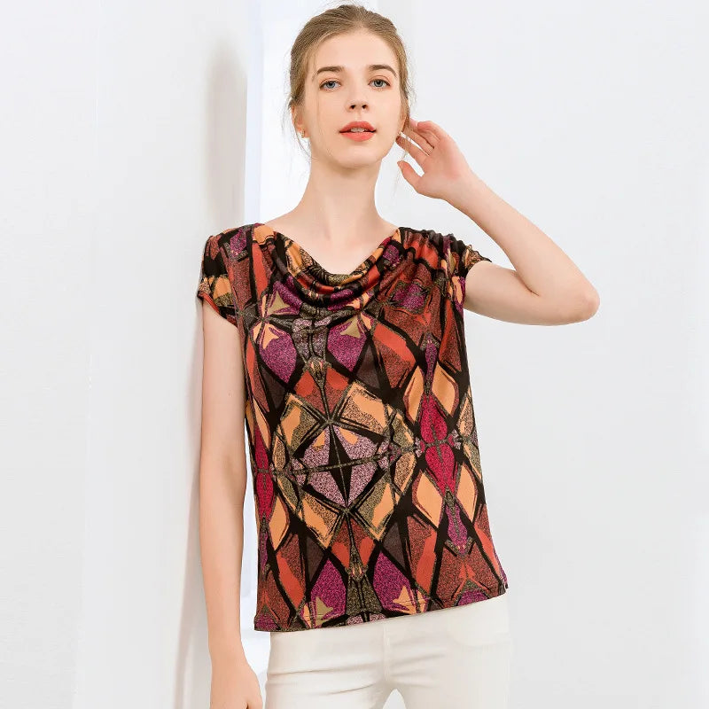 Sophisticated Silk Knitted Tops