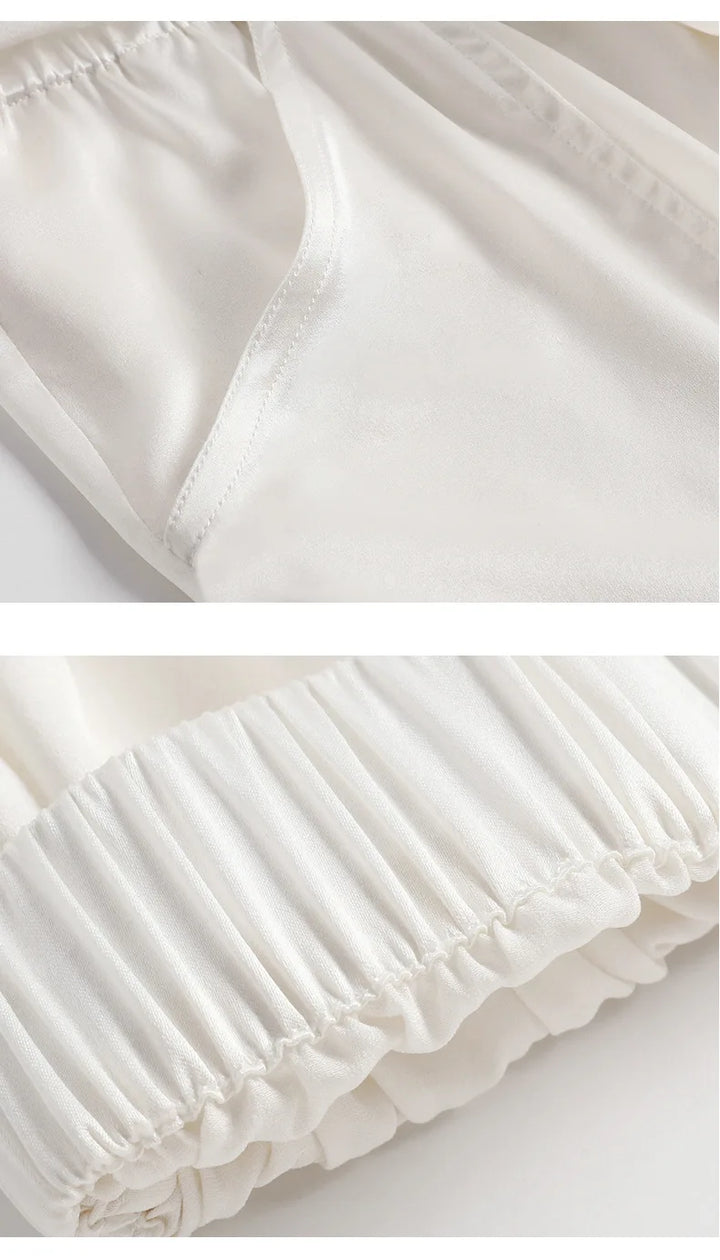 Lovely Real Silk Loose Trouser