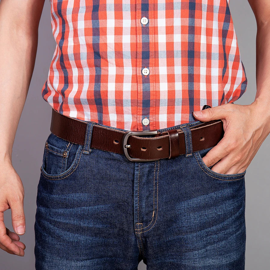 Luxury Cowboy Genuine Leather Belt