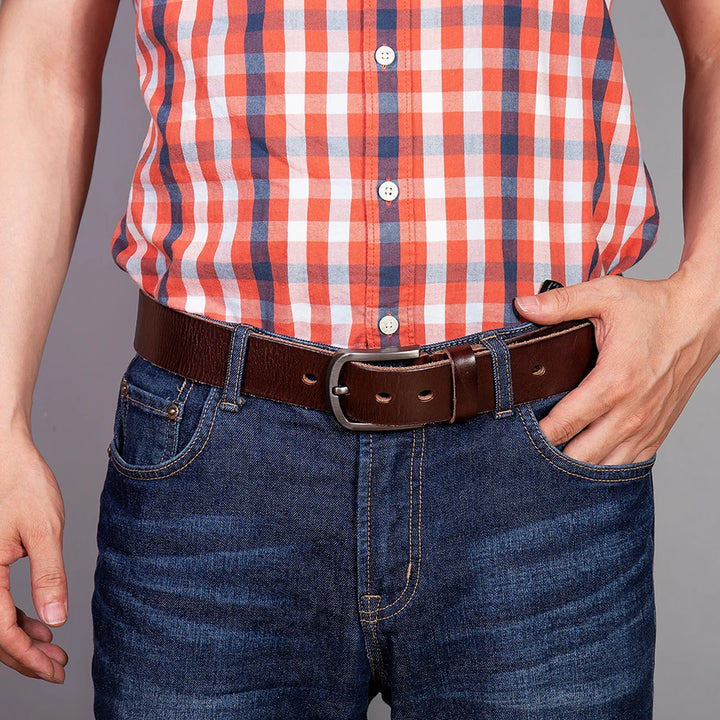 Luxury Cowboy Genuine Leather Belt