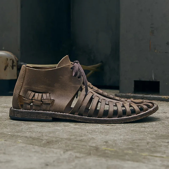 Smart Men's Gladiator Leather Sandals