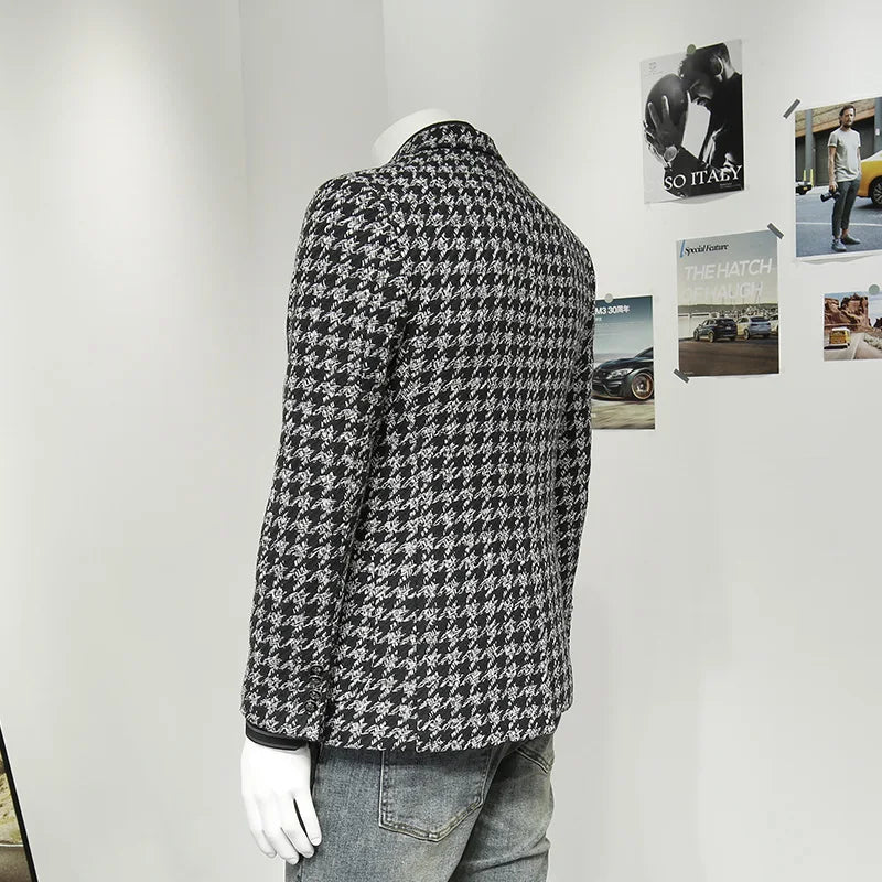 Stylish Swallow Gird Business Blazer