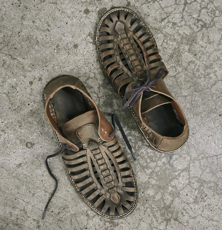 Smart Men's Gladiator Leather Sandals