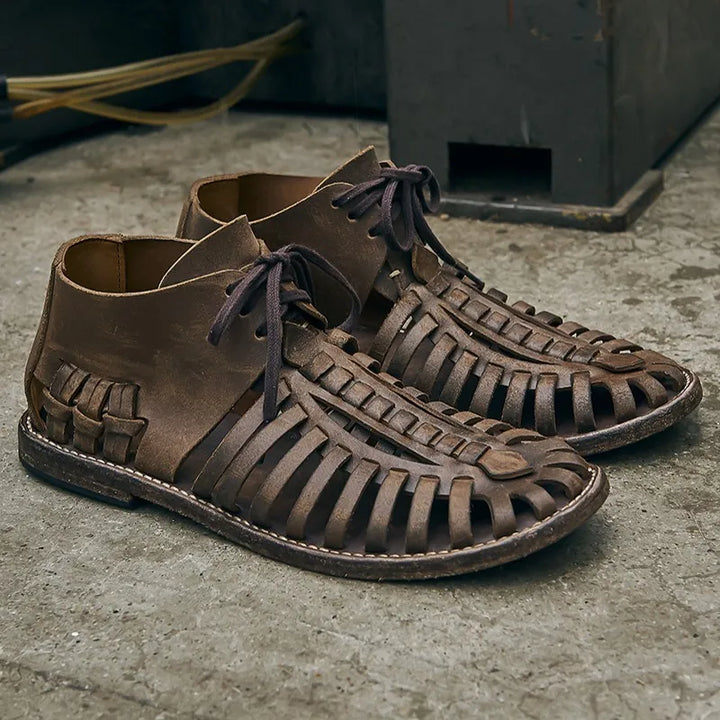 Smart Men's Gladiator Leather Sandals