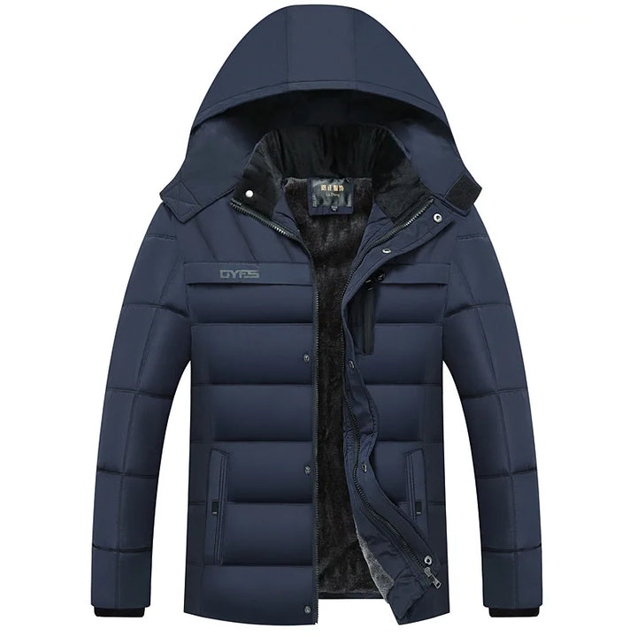 Modest Warm Hooded Parka Jacket